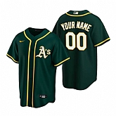 Oakland Athletics Customized Nike Green 2020 Stitched MLB Cool Base Jersey
